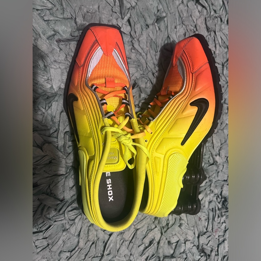 Martine Rose x Wmns Shox Mule MR4 'Safety Orange size 38.5 Worn only once